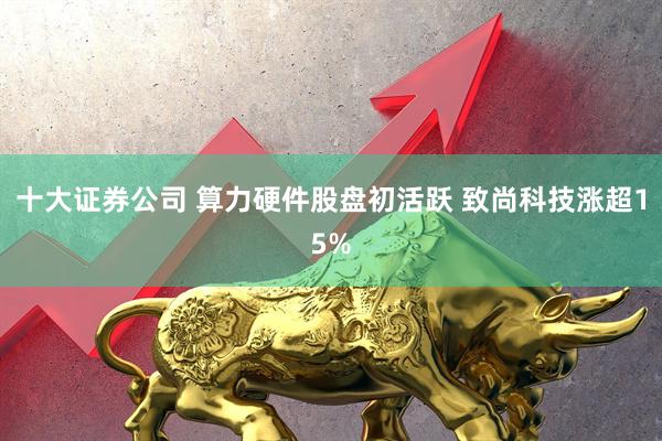 十大证券公司 算力硬件股盘初活跃 致尚科技涨超15%